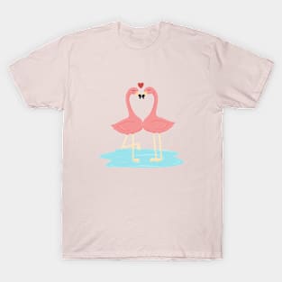 Flamingos Love T-Shirt